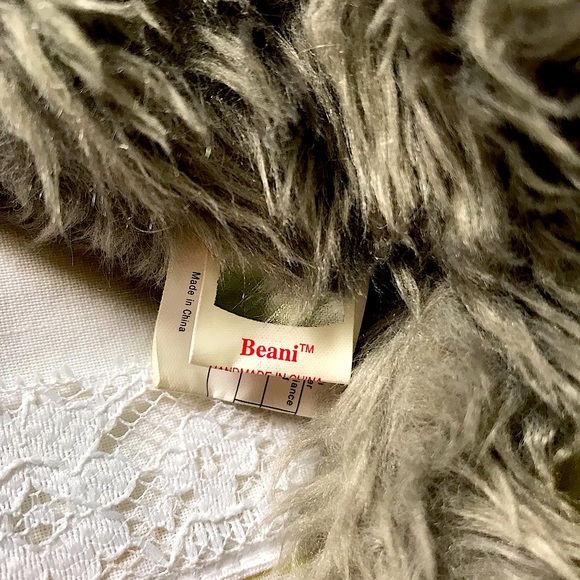 ‘Beani’ ty Beanie Baby Grey Kitty - Picture 6 of 7